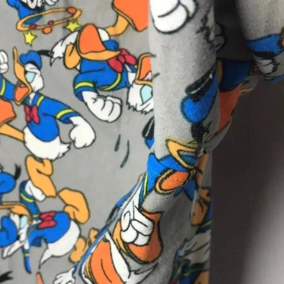 LULAROE WOMENS TALL AND CURVY DISNEY DONALD DUCK LEGGINGS - Picture 7 of 9